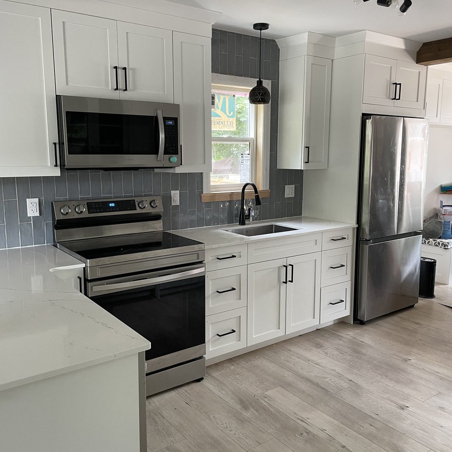 Interior renovation detail