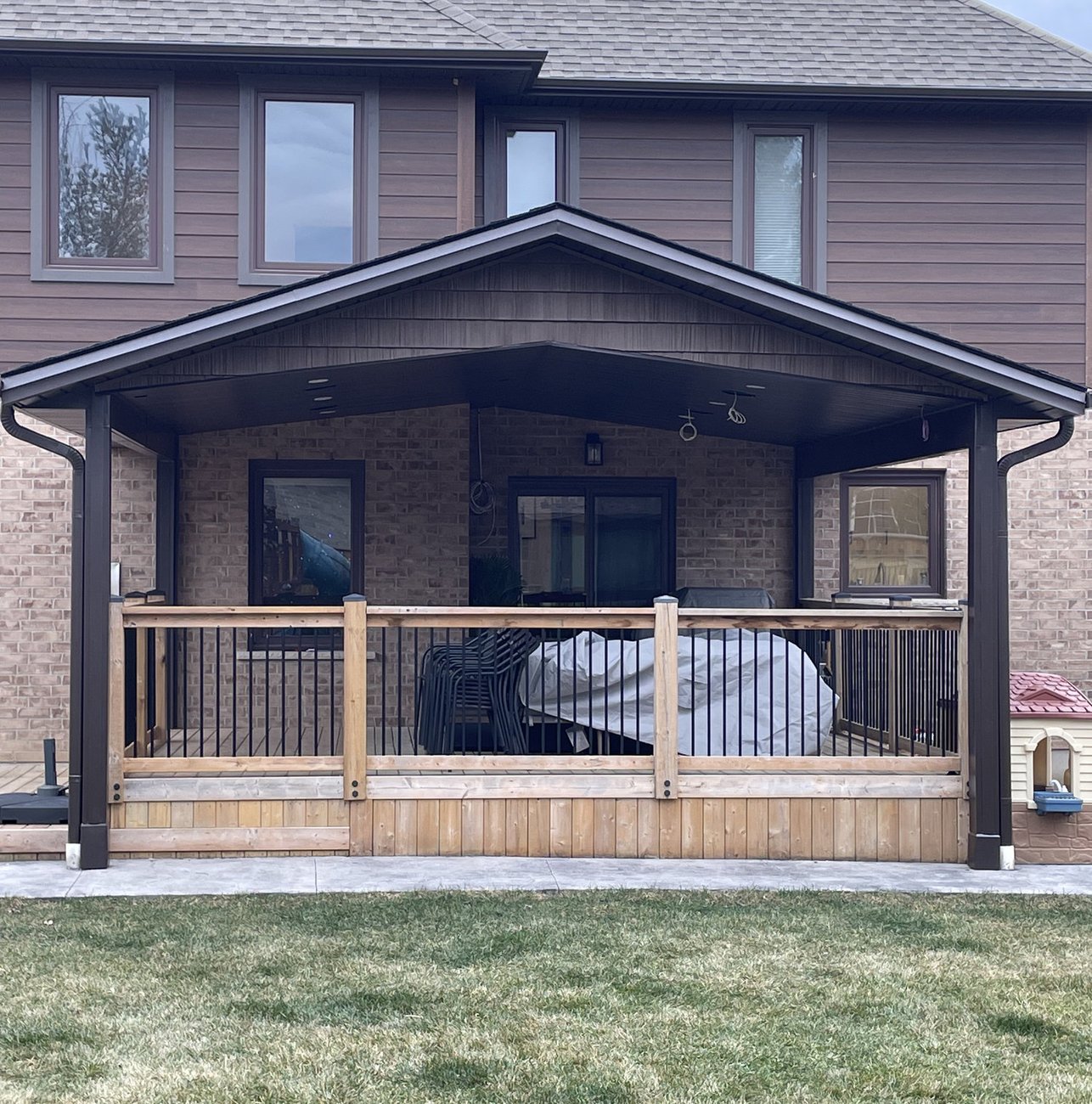 completed Baird Construction project near Aylmer, Ontario