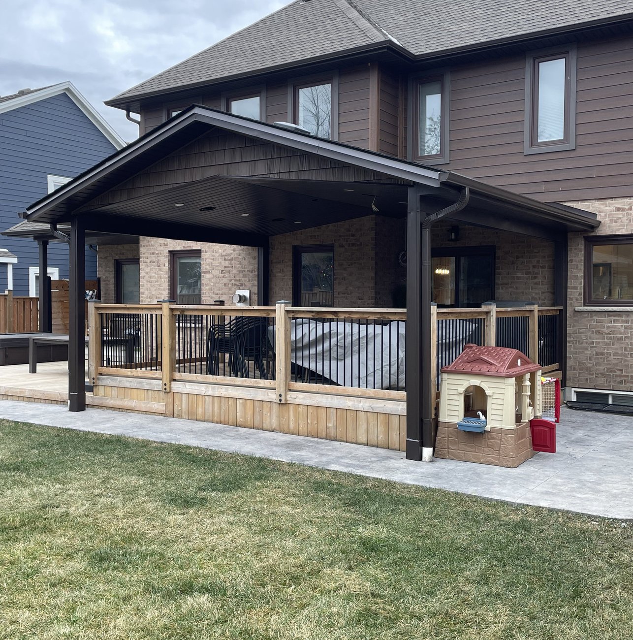 home renovation project completed by Baird Construction near St. Thomas ON